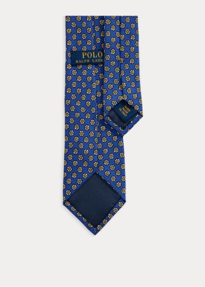 Men's Polo Ralph Lauren Print Silk Narrow Ties | 314589VAR